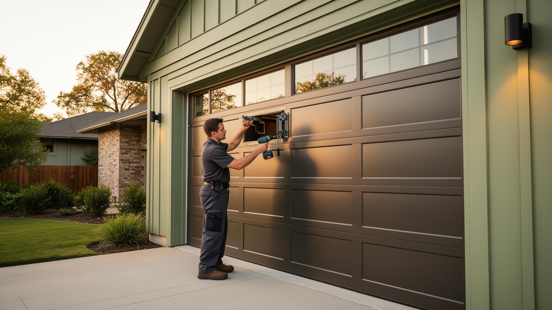 Professional garage door service